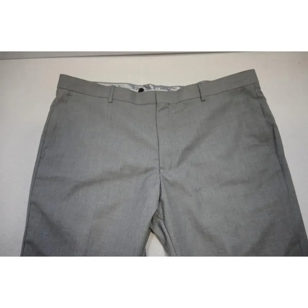 Vinci Slim Fit Tuxedo 2 Piece Suit Pants Jacket‎ Gray Mens Sz 44 x 30 50 R